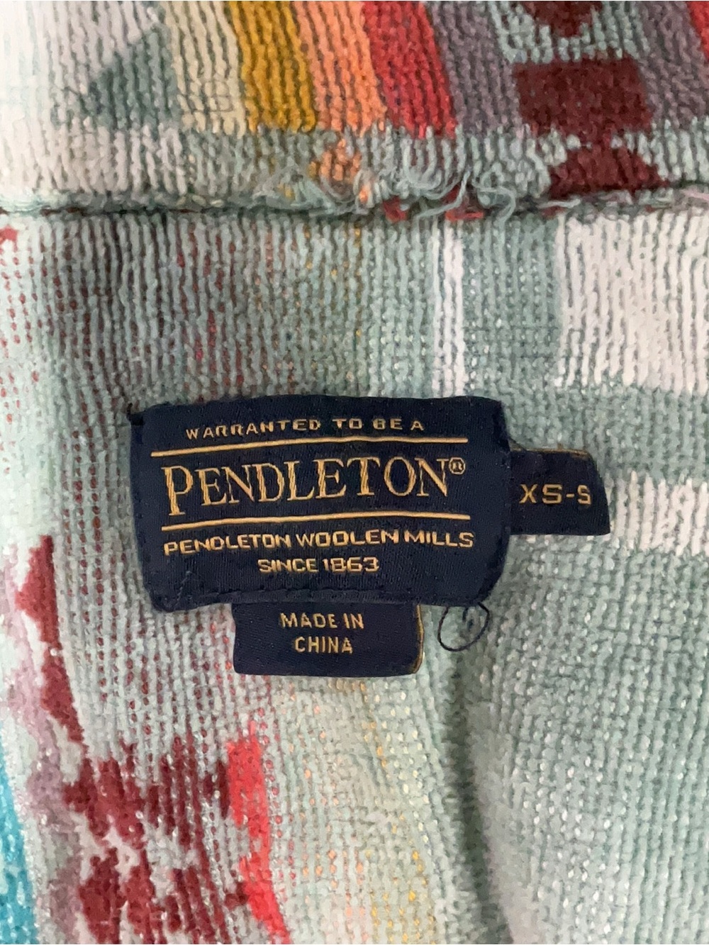 Pendleton Robe - Picture 4 of 5